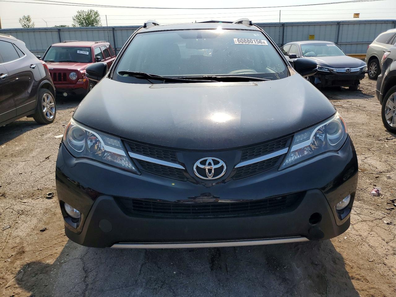 2015 Toyota Rav4 Limited Черный vin: 2T3DFREV6FW230963