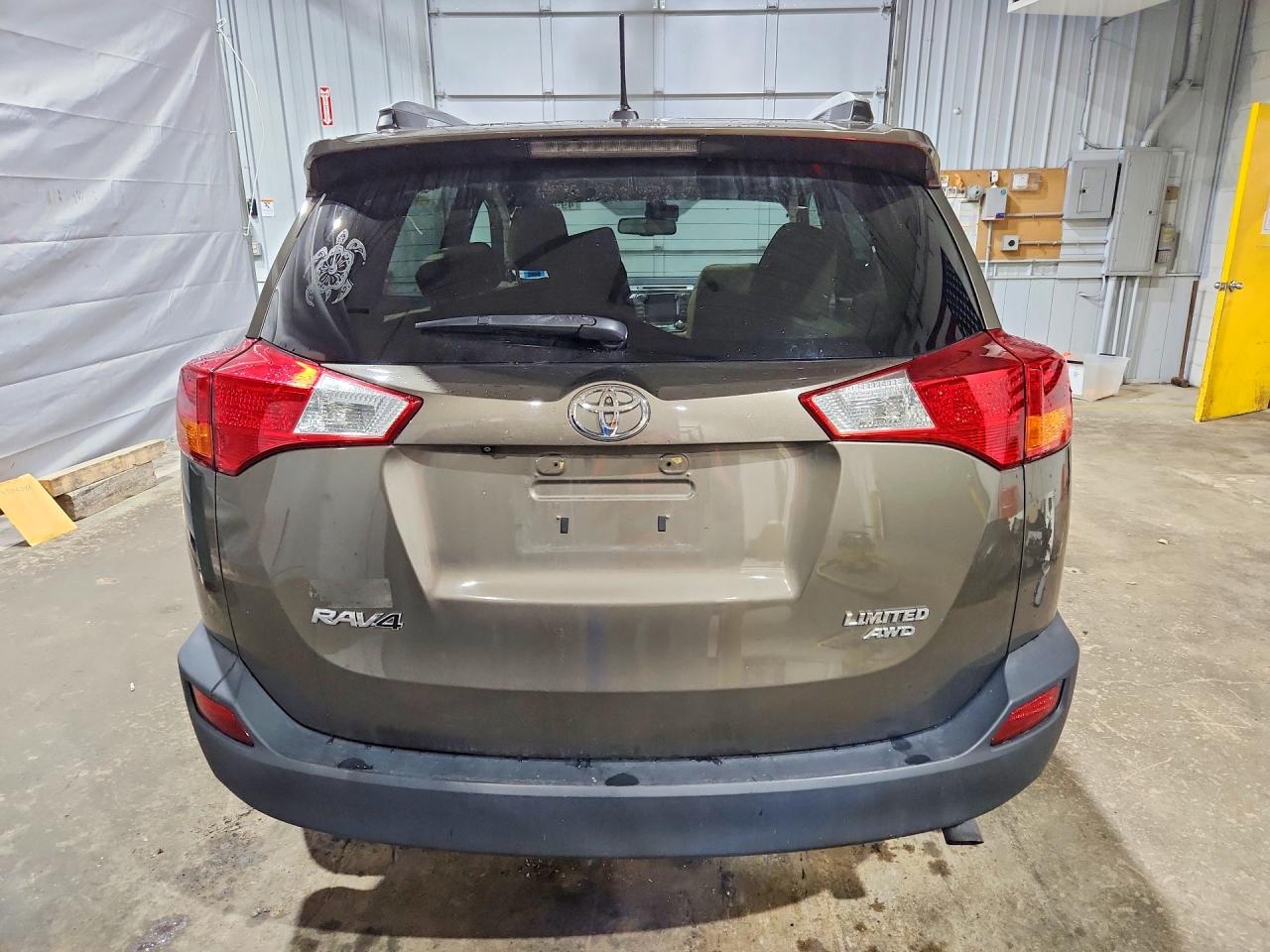 2015 Toyota Rav4 Limited Brown vin: 2T3DFREV6FW294243