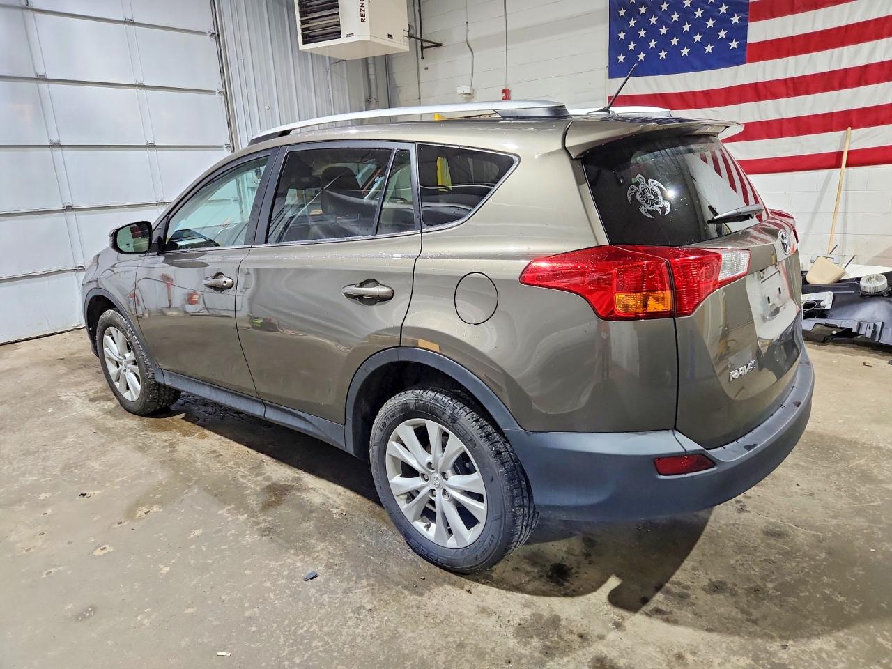 2015 Toyota Rav4 Limited Brown vin: 2T3DFREV6FW294243