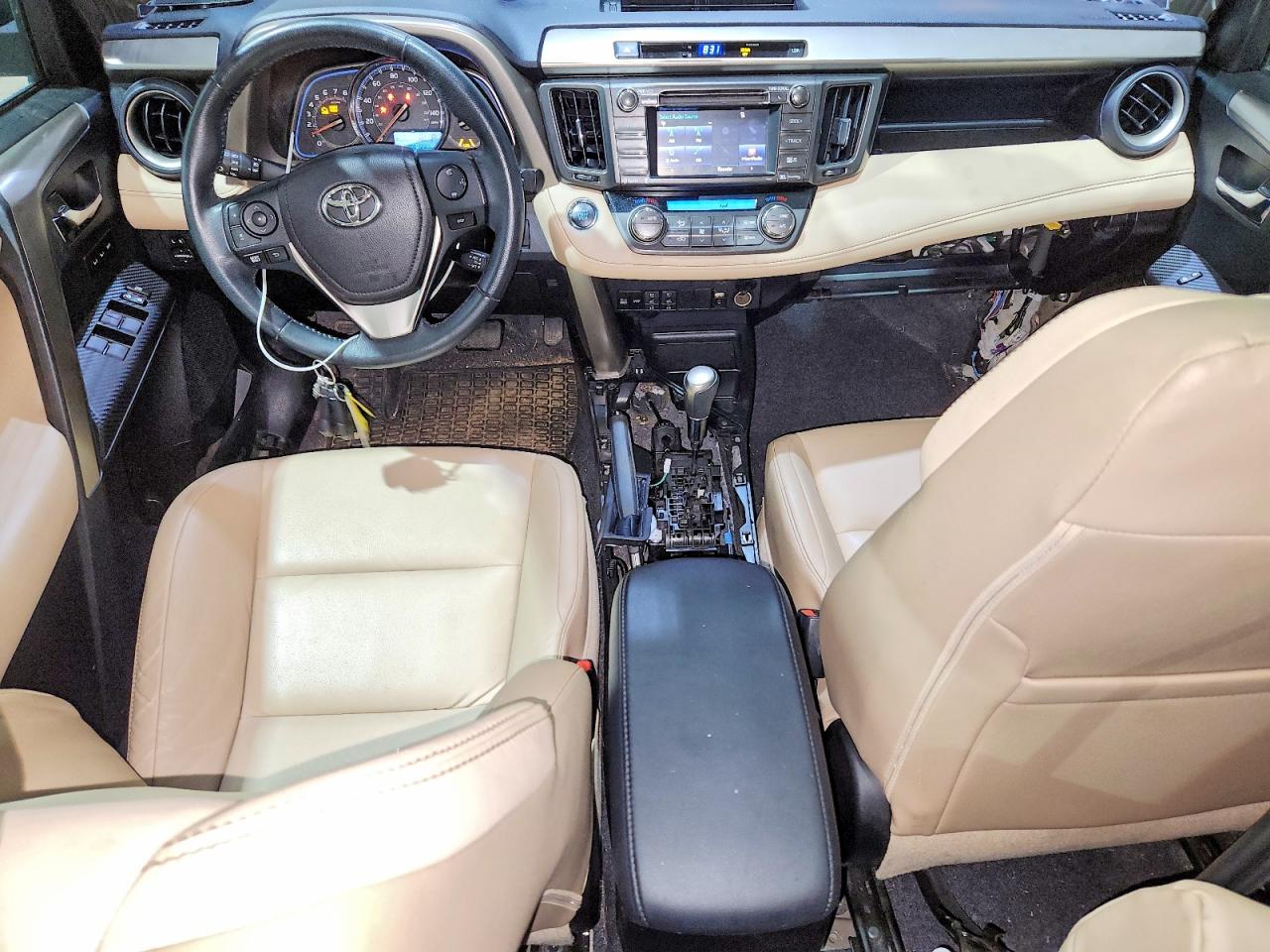 2015 Toyota Rav4 Limited Brown vin: 2T3DFREV6FW294243