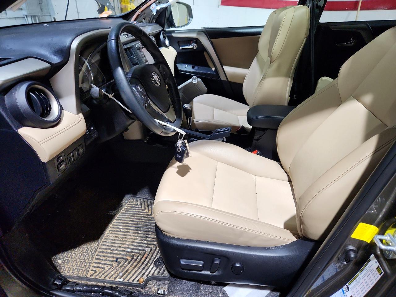 2015 Toyota Rav4 Limited Brown vin: 2T3DFREV6FW294243