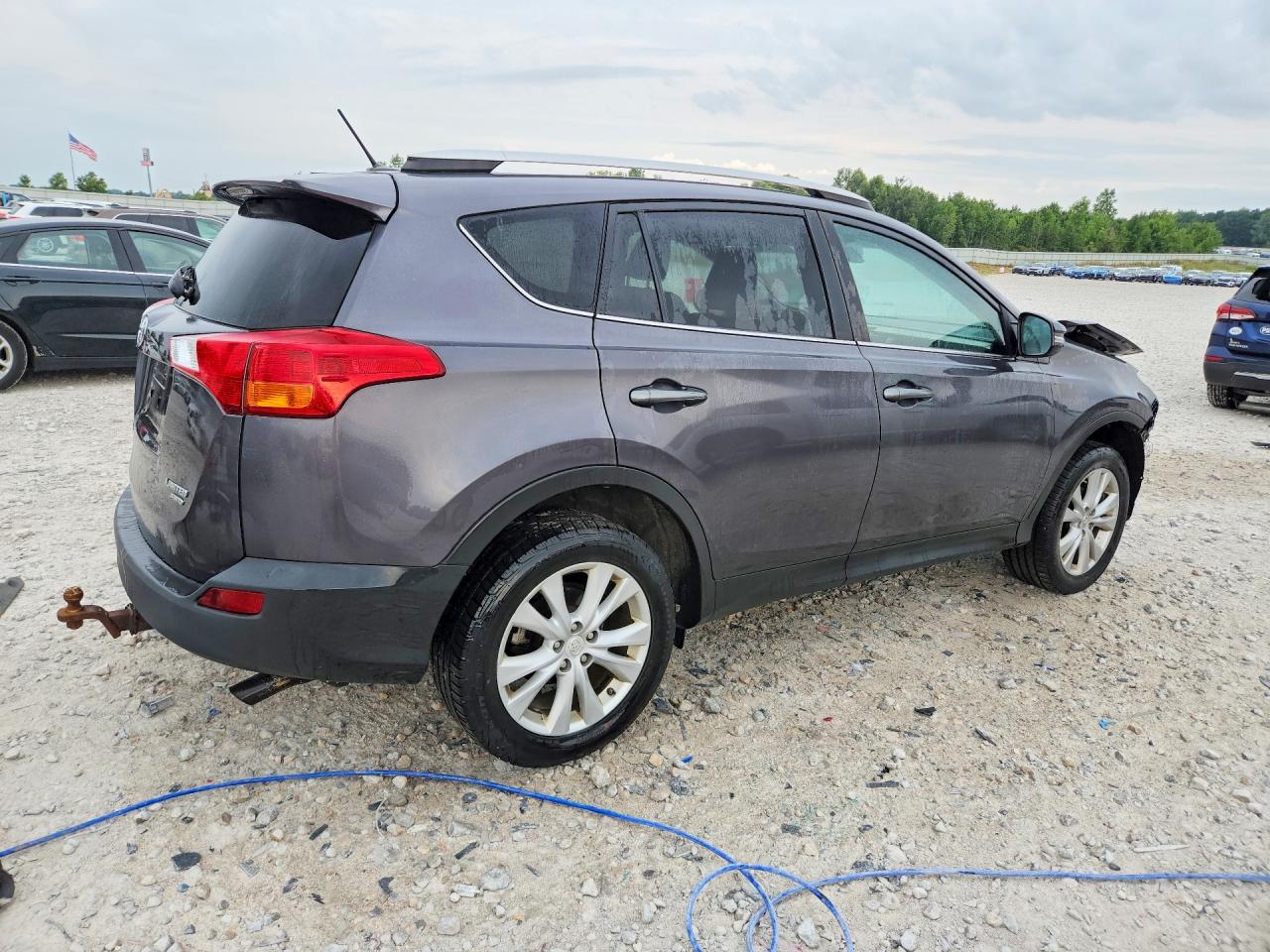 2015 Toyota Rav4 Limited Gray vin: 2T3DFREV6FW318461