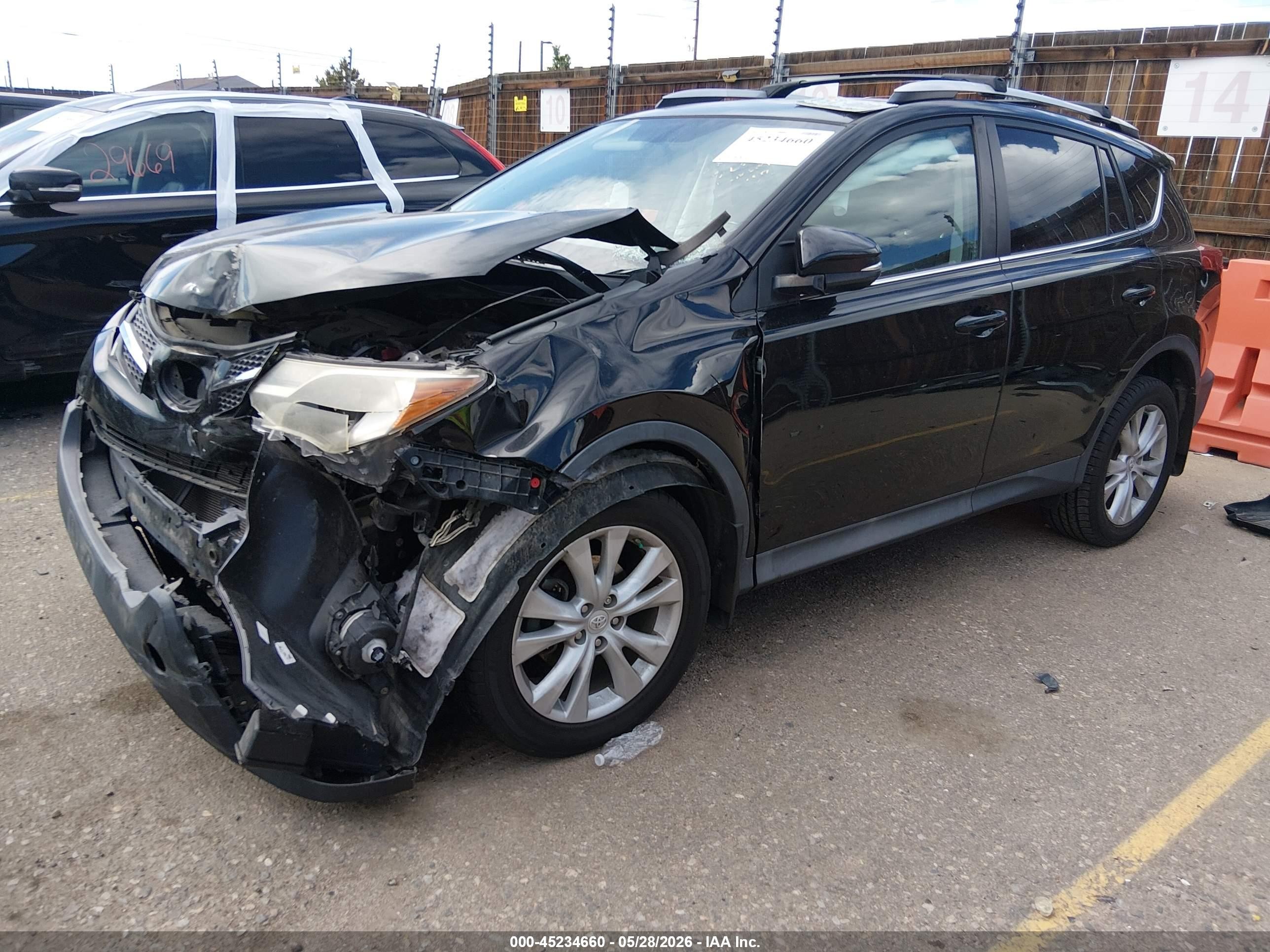 2015 Toyota Rav4 Limited Black vin: 2T3DFREV6FW340296