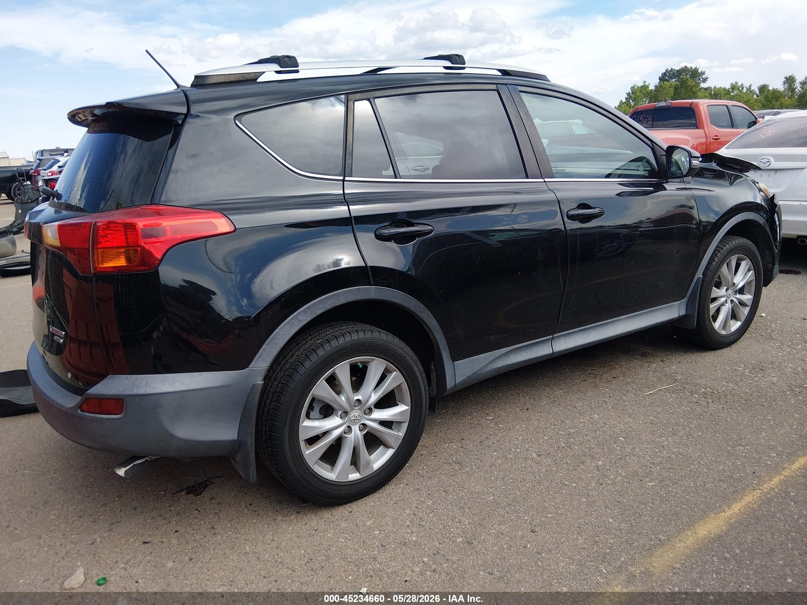 2015 Toyota Rav4 Limited Black vin: 2T3DFREV6FW340296