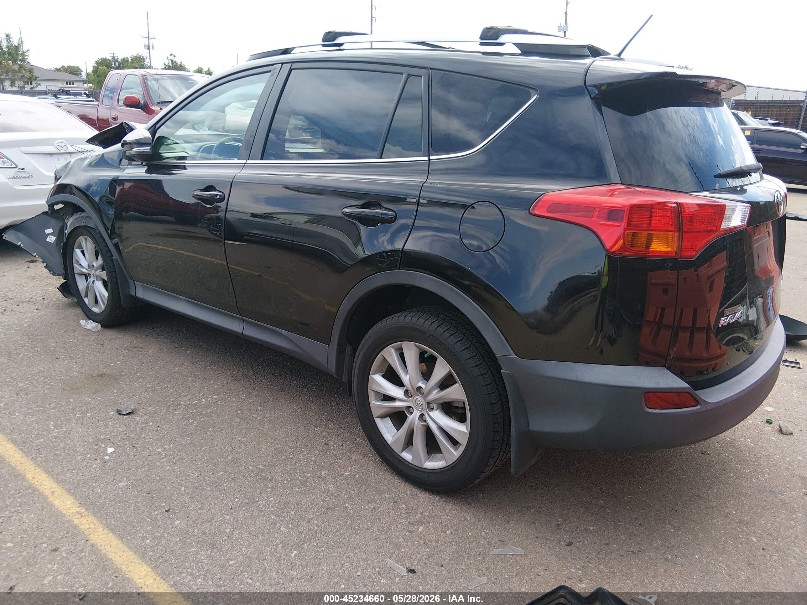 2015 Toyota Rav4 Limited Black vin: 2T3DFREV6FW340296
