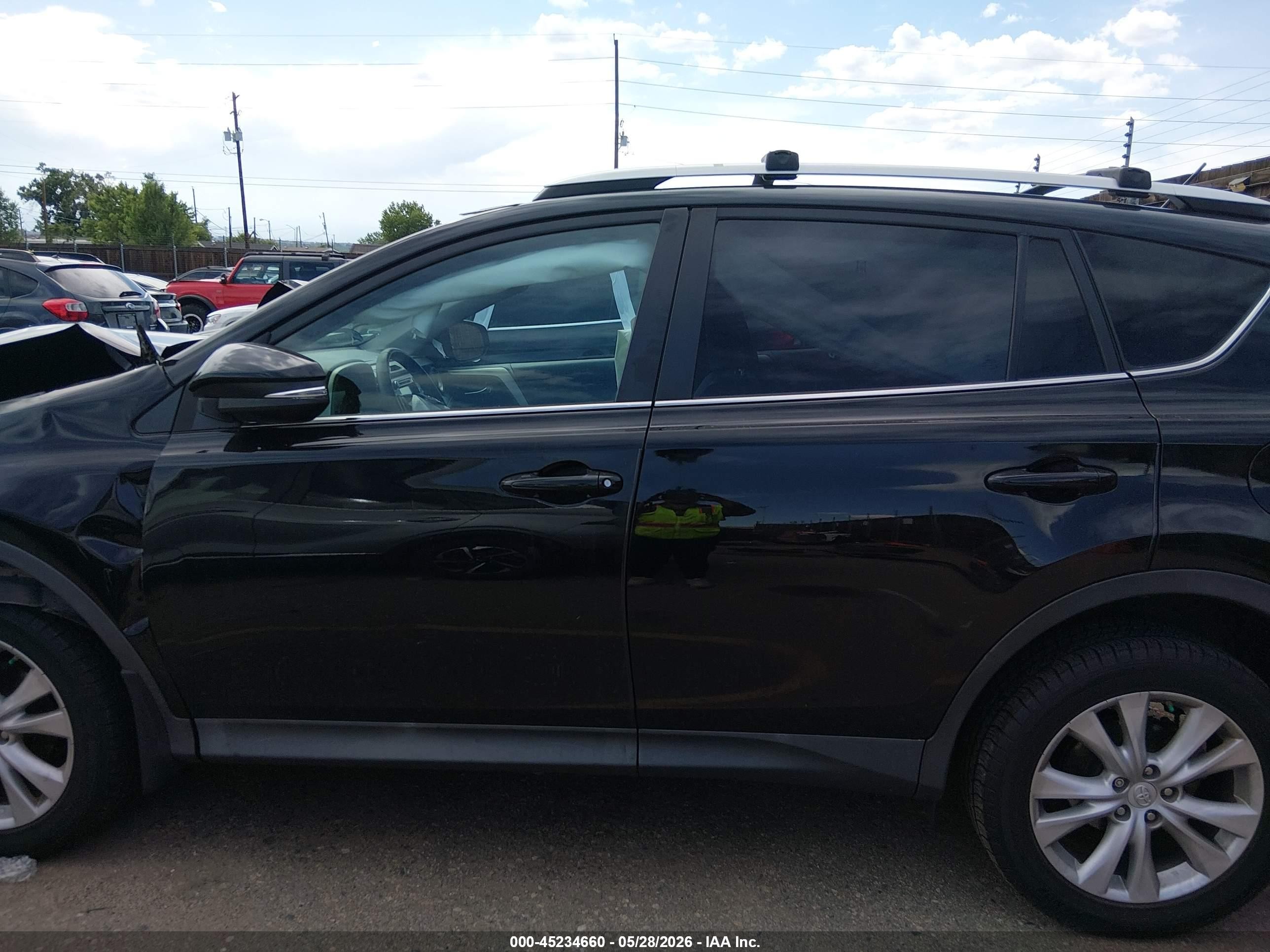 2015 Toyota Rav4 Limited Black vin: 2T3DFREV6FW340296
