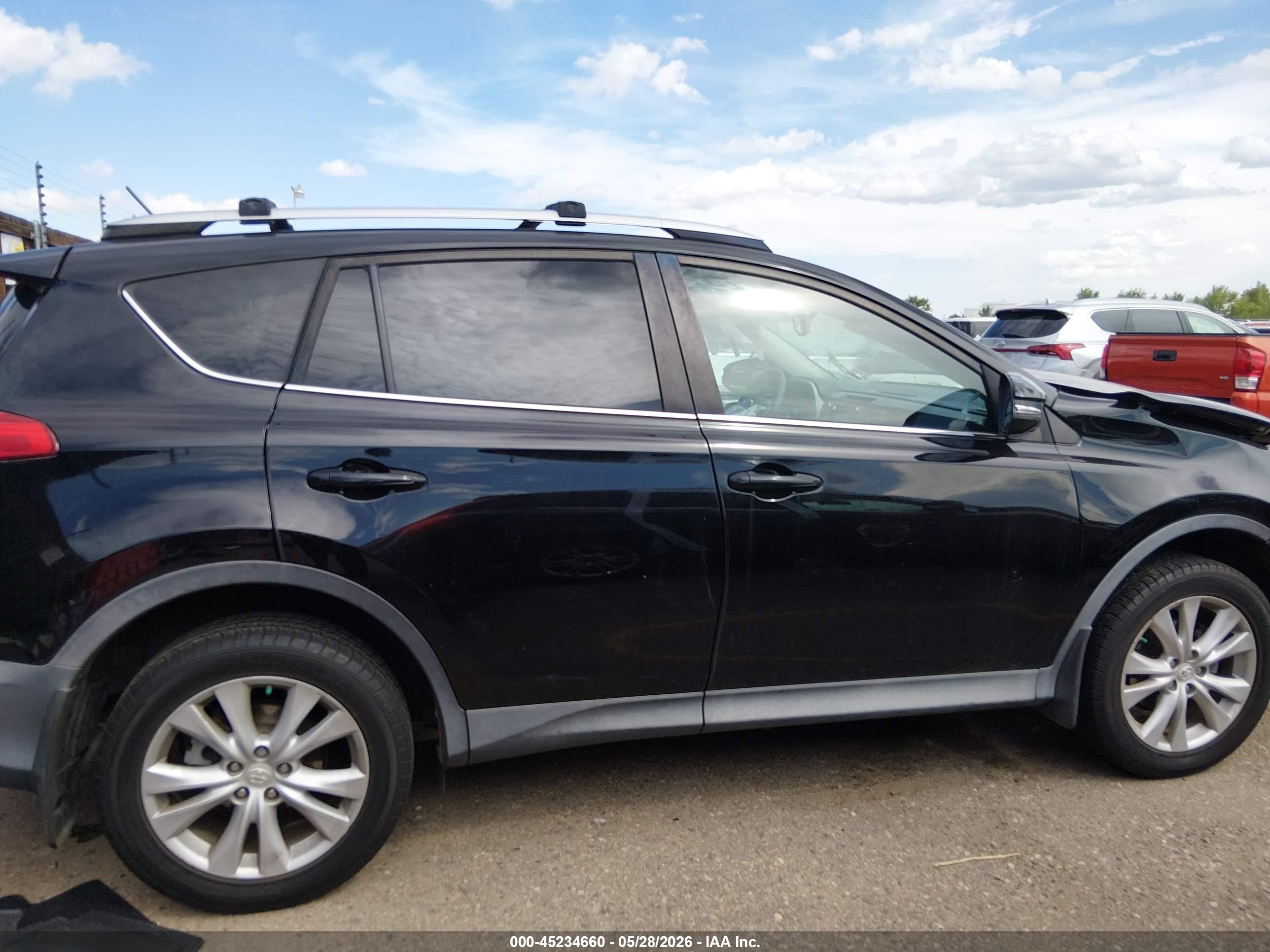 2015 Toyota Rav4 Limited Black vin: 2T3DFREV6FW340296