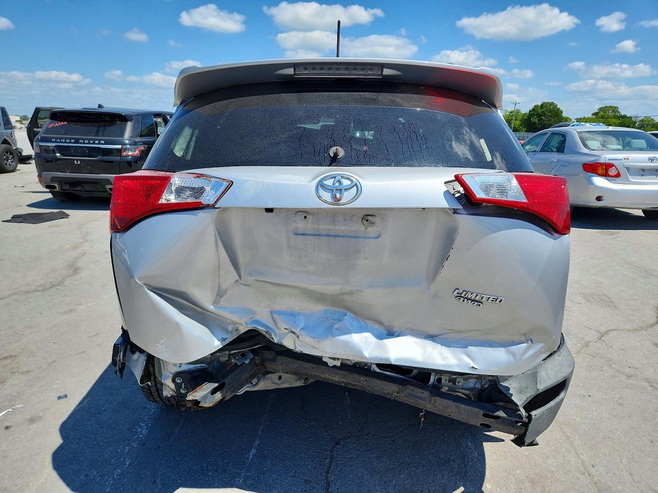 2015 Toyota Rav4 Limited Silver vin: 2T3DFREV6FW369989