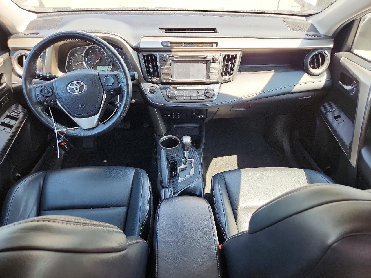 2015 Toyota Rav4 Limited Silver vin: 2T3DFREV6FW369989
