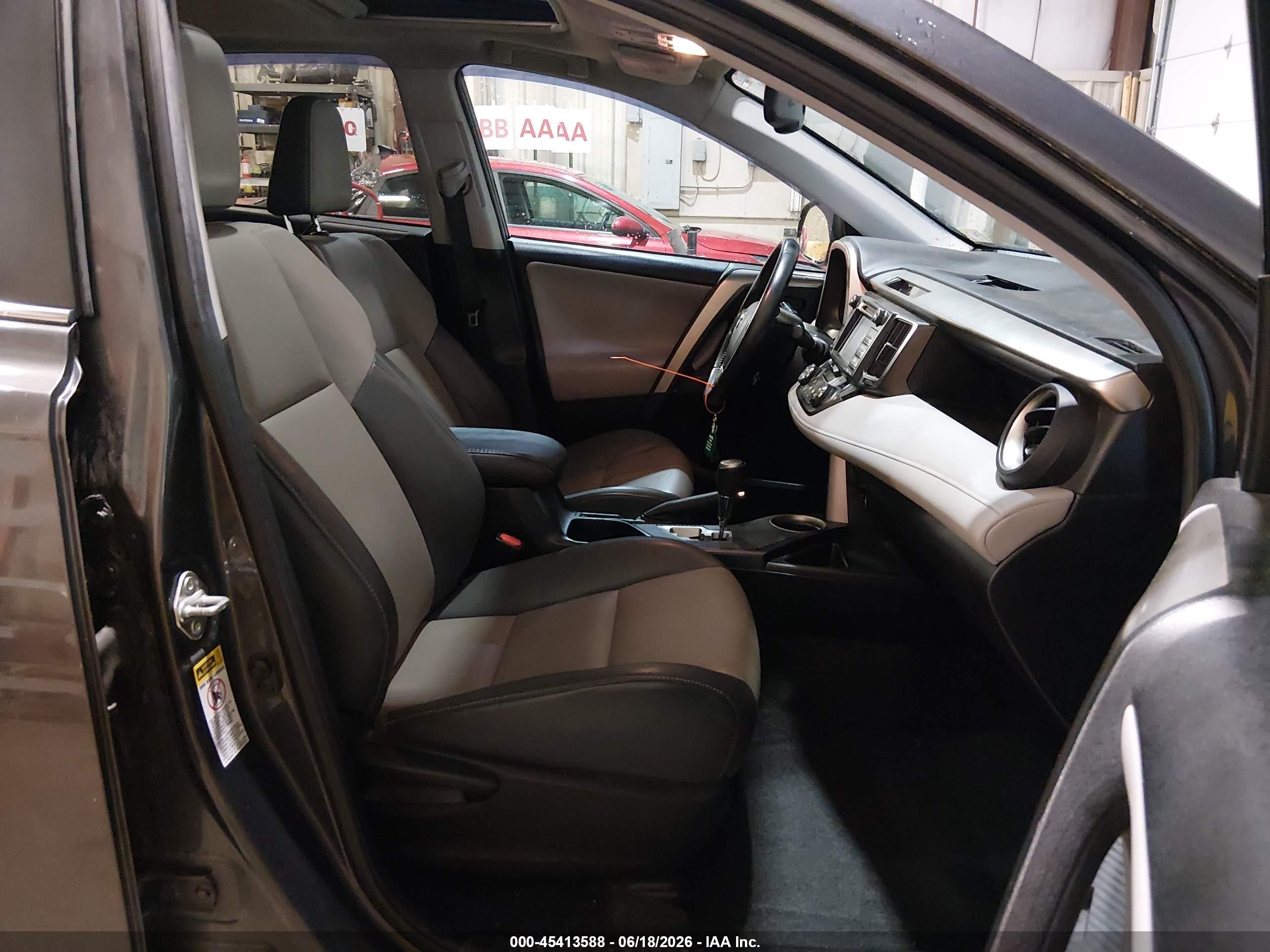 2015 Toyota Rav4 Limited Gray vin: 2T3DFREV6FW385190