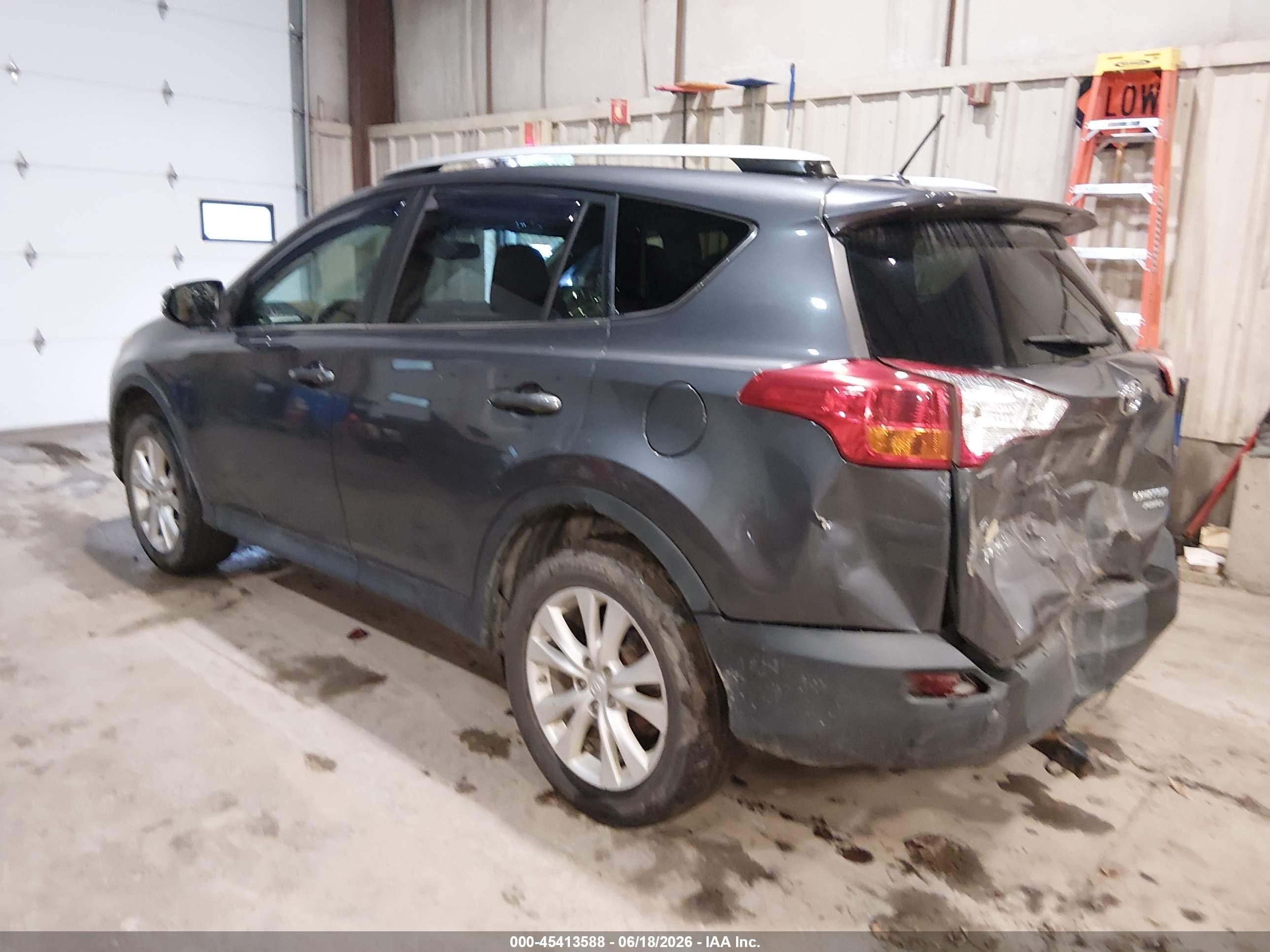 2015 Toyota Rav4 Limited Gray vin: 2T3DFREV6FW385190