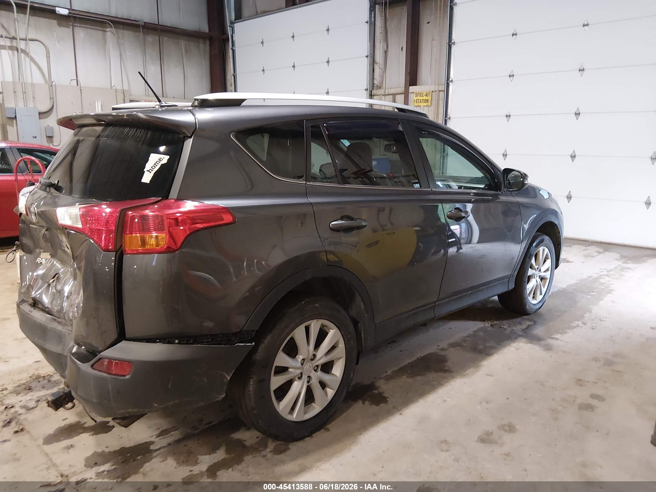2015 Toyota Rav4 Limited Gray vin: 2T3DFREV6FW385190