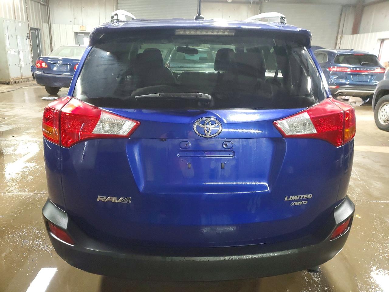 2015 Toyota Rav4 Limited Blue vin: 2T3DFREV6FW395590