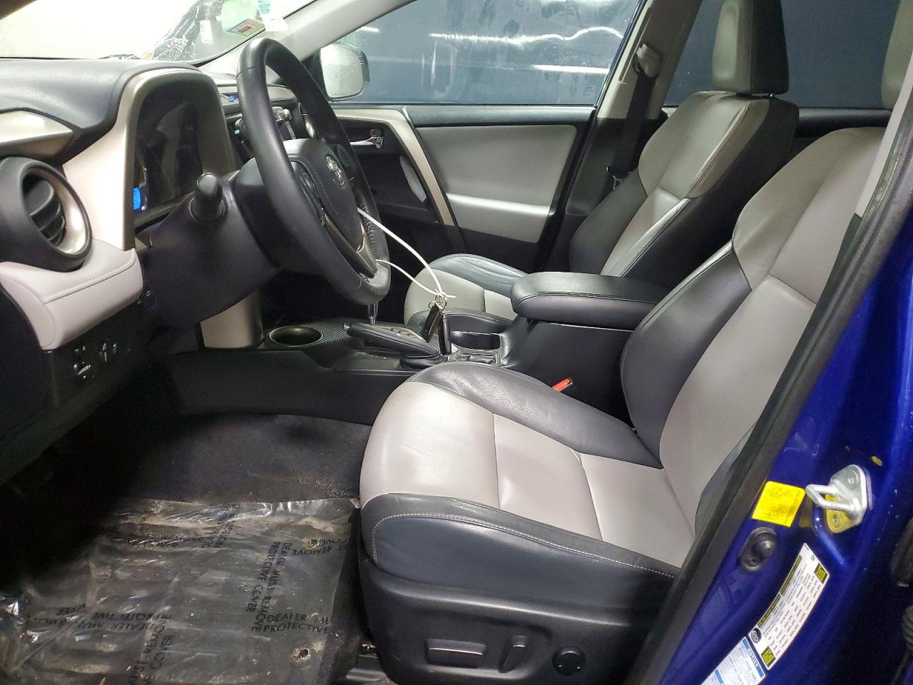 2015 Toyota Rav4 Limited Blue vin: 2T3DFREV6FW395590