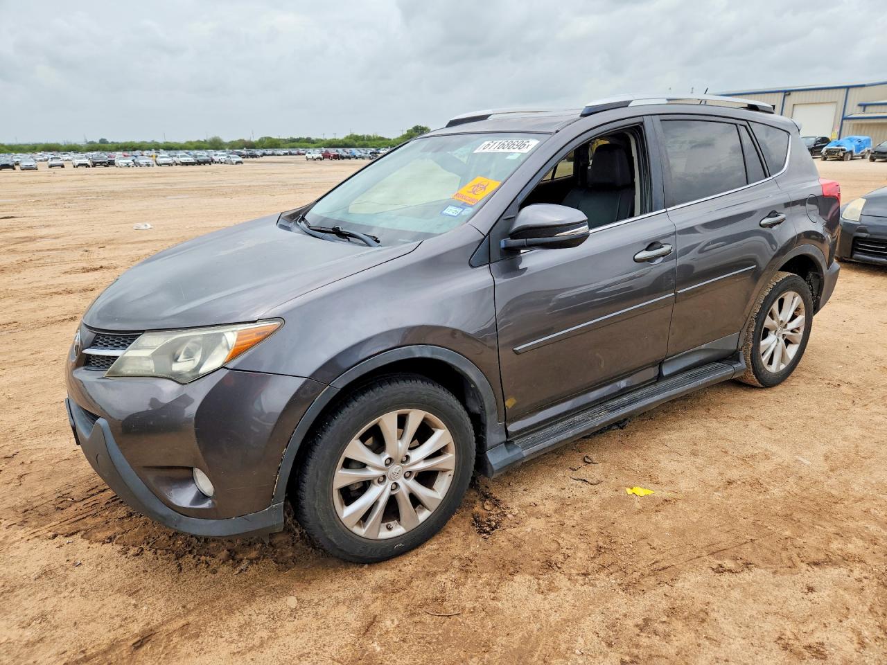 2013 Toyota Rav4 Limited Gray vin: 2T3DFREV7DW016089