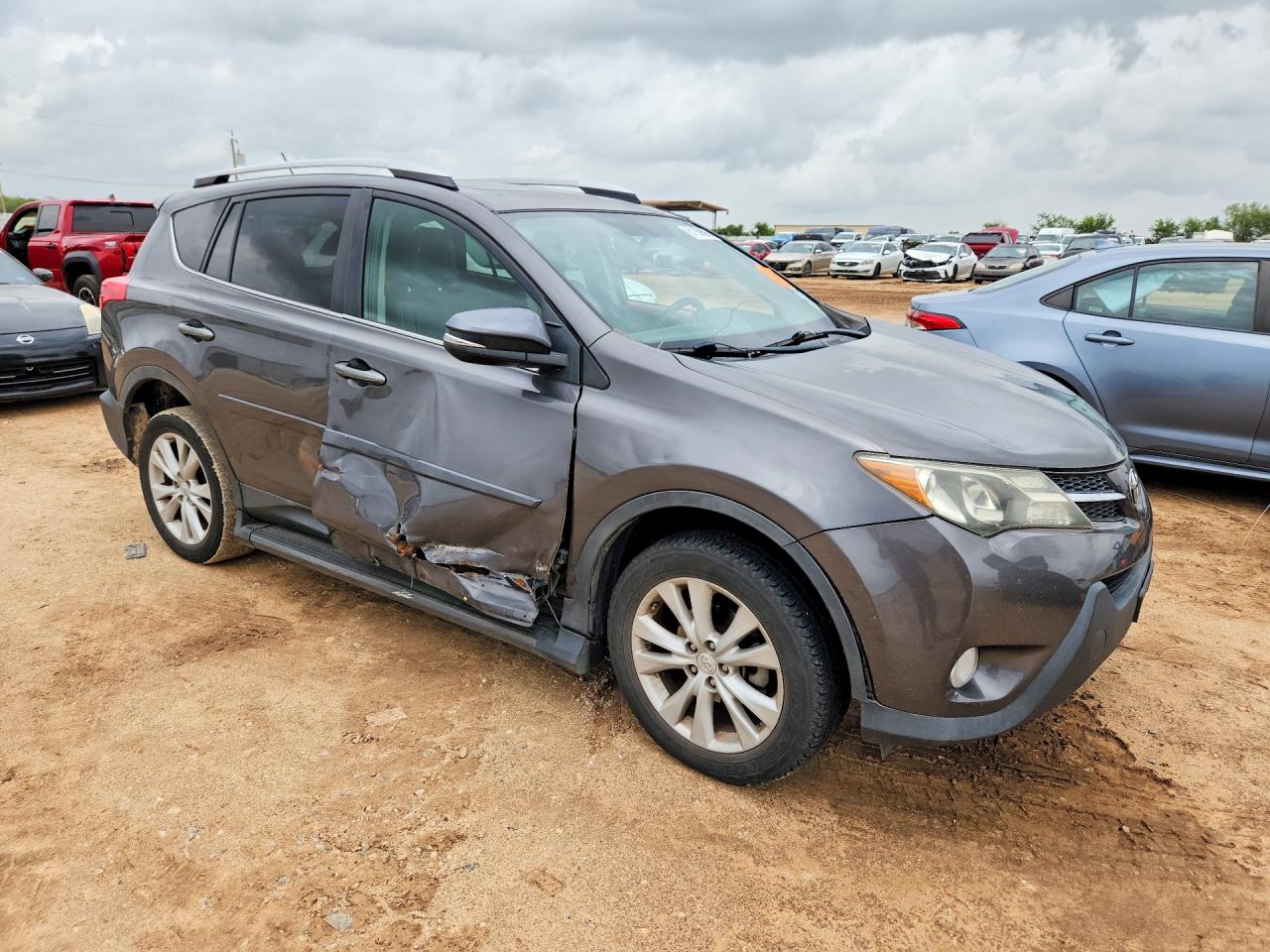 2013 Toyota Rav4 Limited Gray vin: 2T3DFREV7DW016089