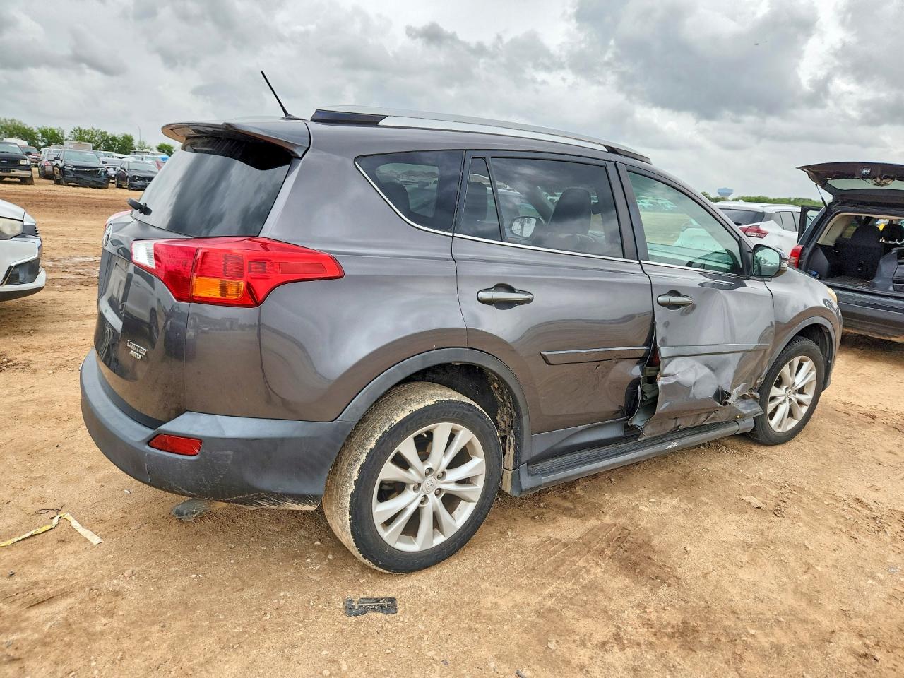 2013 Toyota Rav4 Limited Gray vin: 2T3DFREV7DW016089