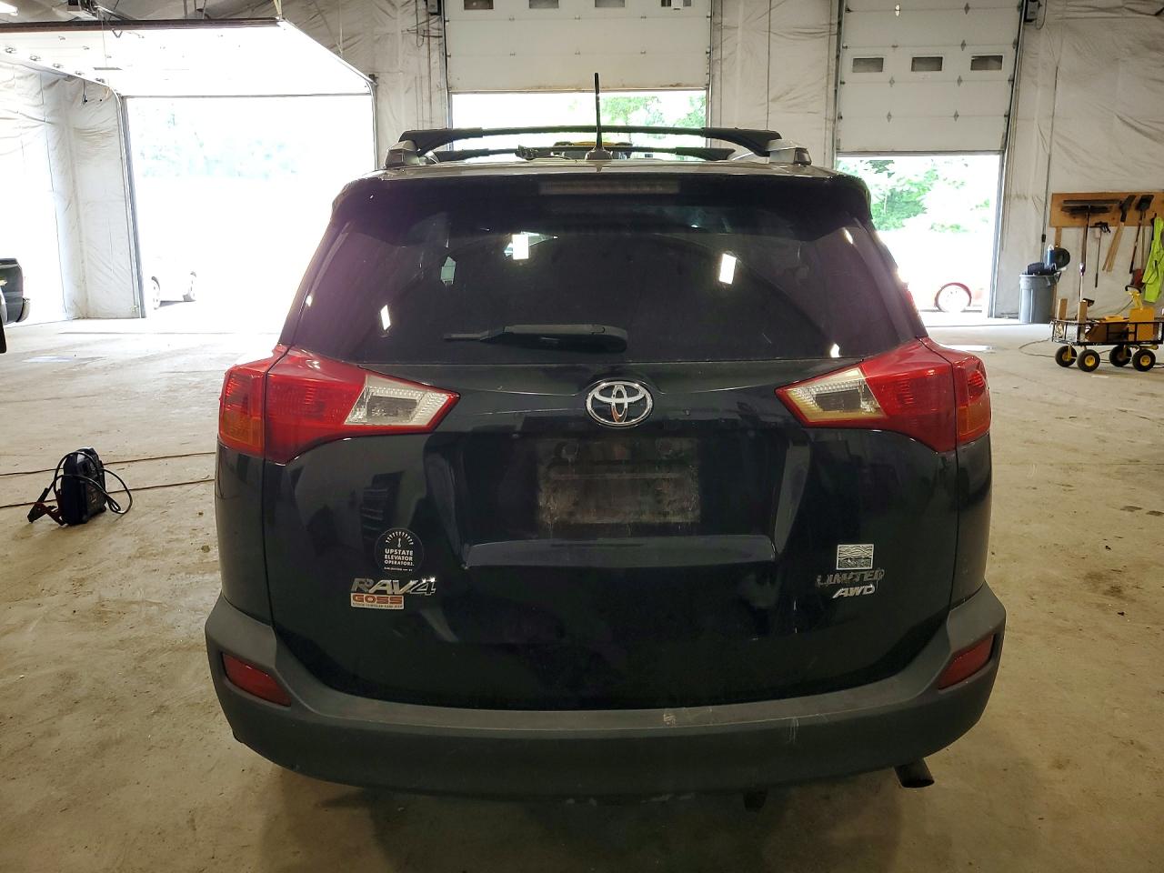 2013 Toyota Rav4 Limited Black vin: 2T3DFREV7DW044409