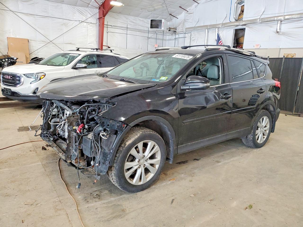 2013 Toyota Rav4 Limited Black vin: 2T3DFREV7DW044409