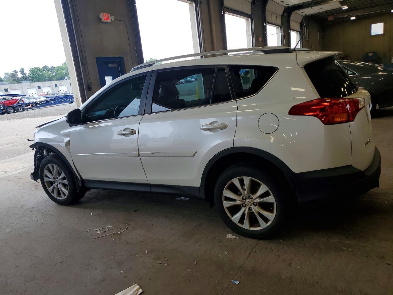 2013 Toyota Rav4 Limited White vin: 2T3DFREV7DW058343