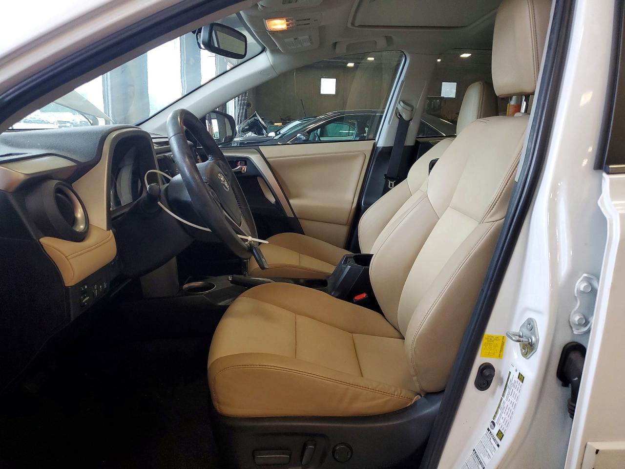 2013 Toyota Rav4 Limited White vin: 2T3DFREV7DW058343