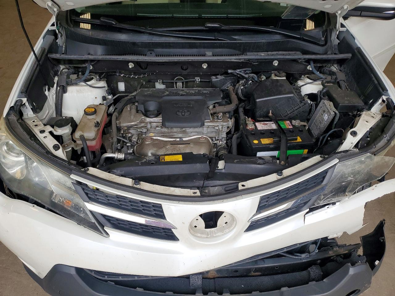 2013 Toyota Rav4 Limited White vin: 2T3DFREV7DW058343