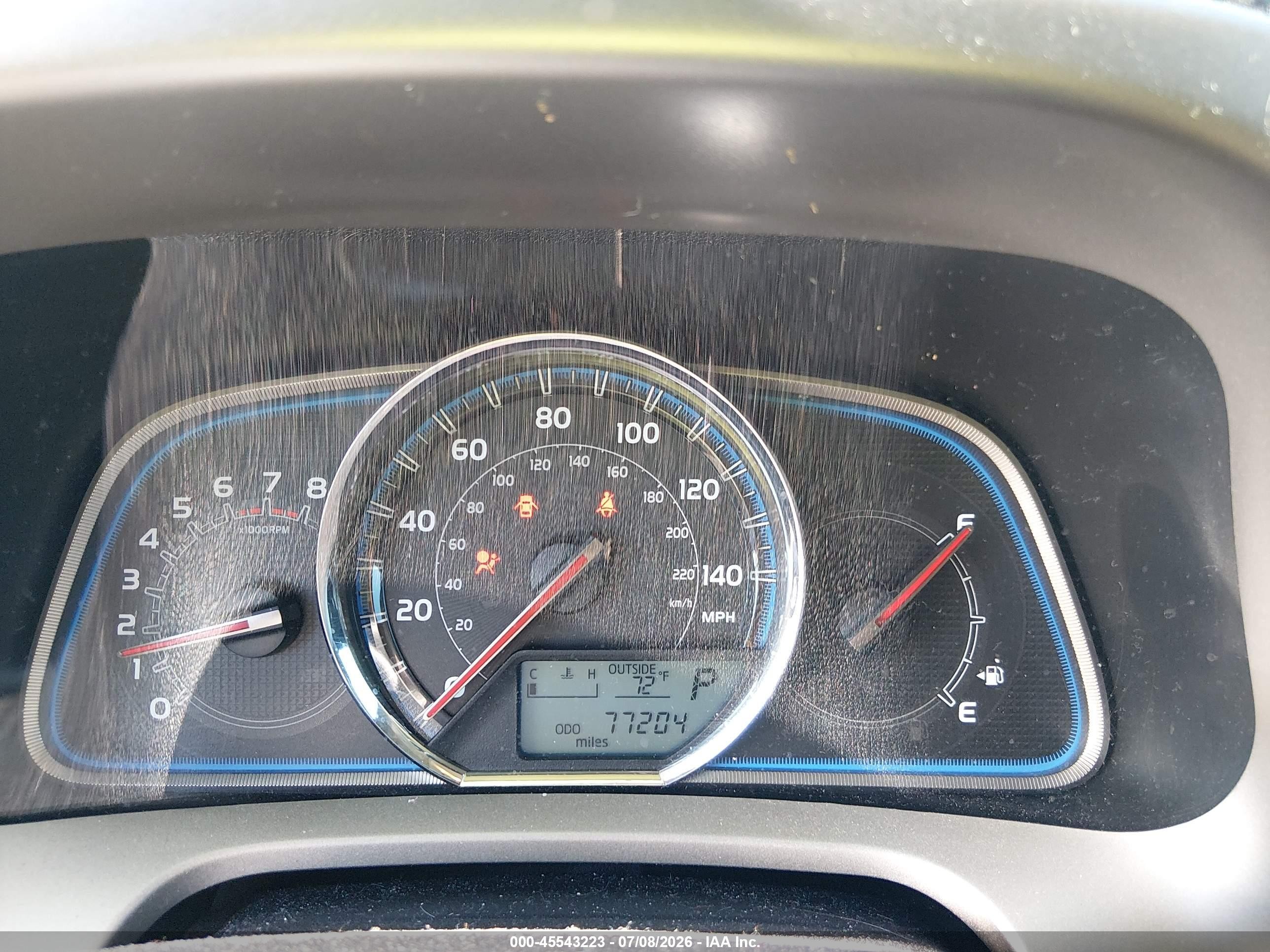 2013 Toyota Rav4 Limited Red vin: 2T3DFREV7DW077605