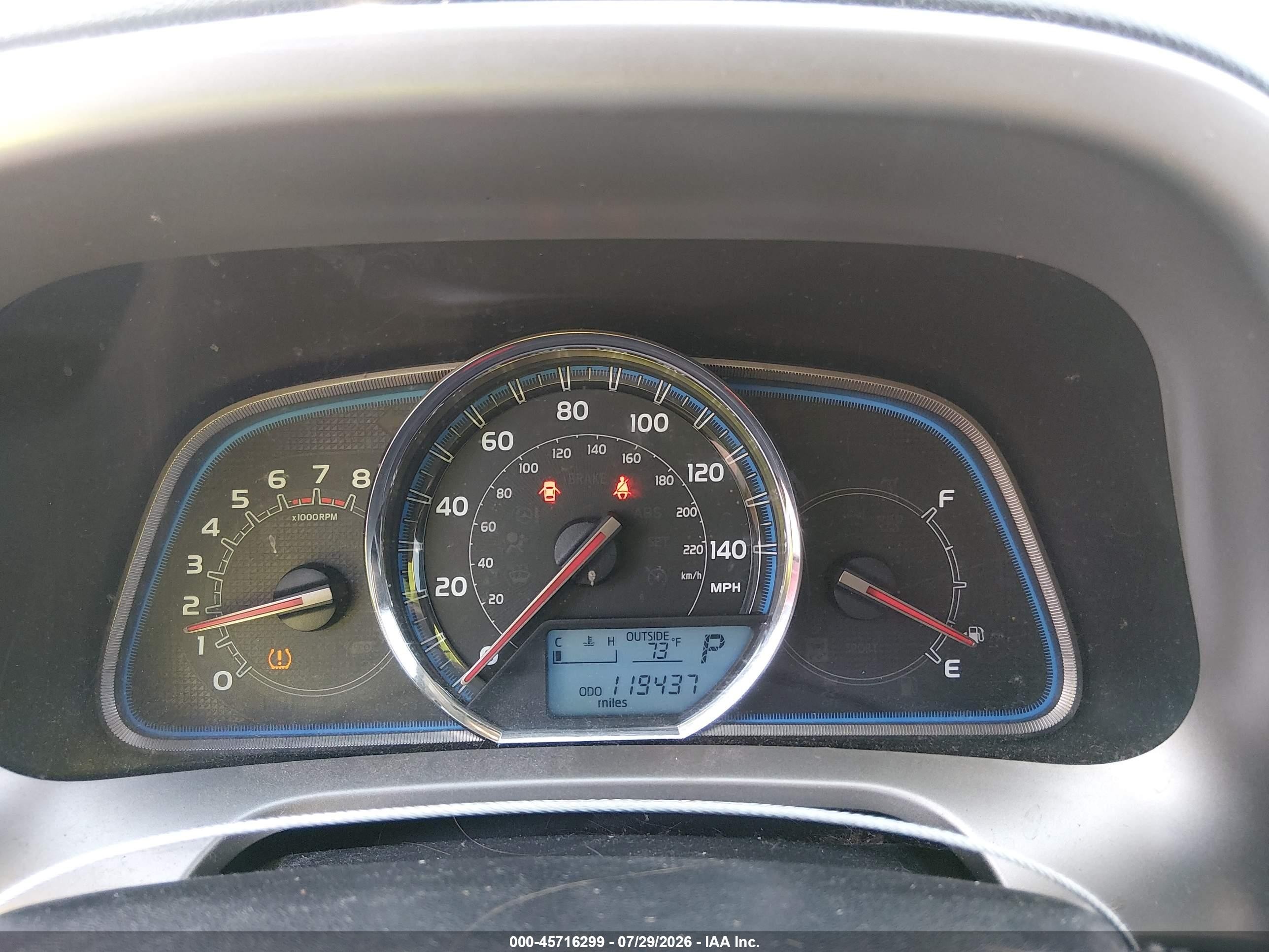 2013 Toyota Rav4 Limited Серый vin: 2T3DFREV7DW094730
