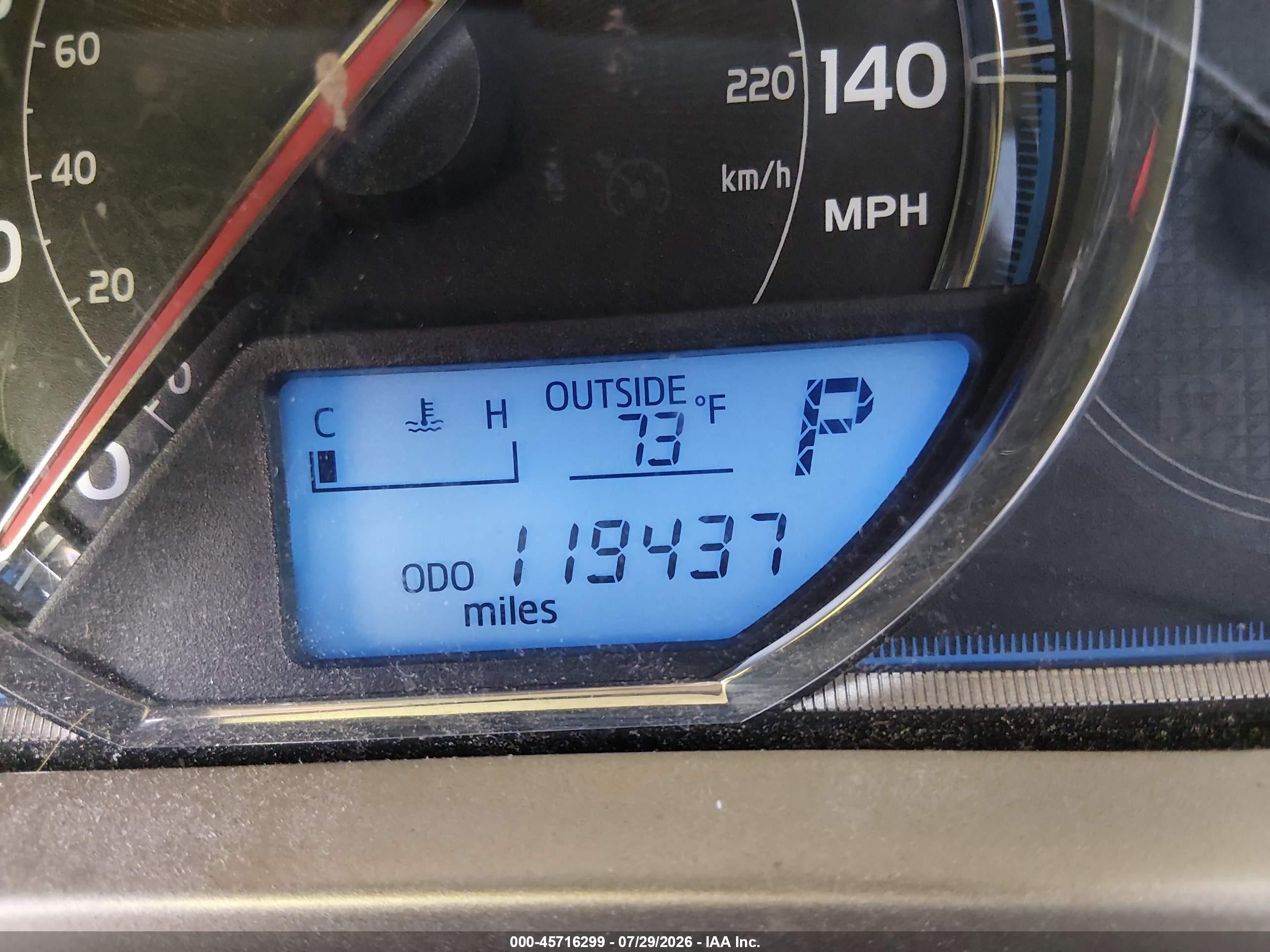 2013 Toyota Rav4 Limited Серый vin: 2T3DFREV7DW094730