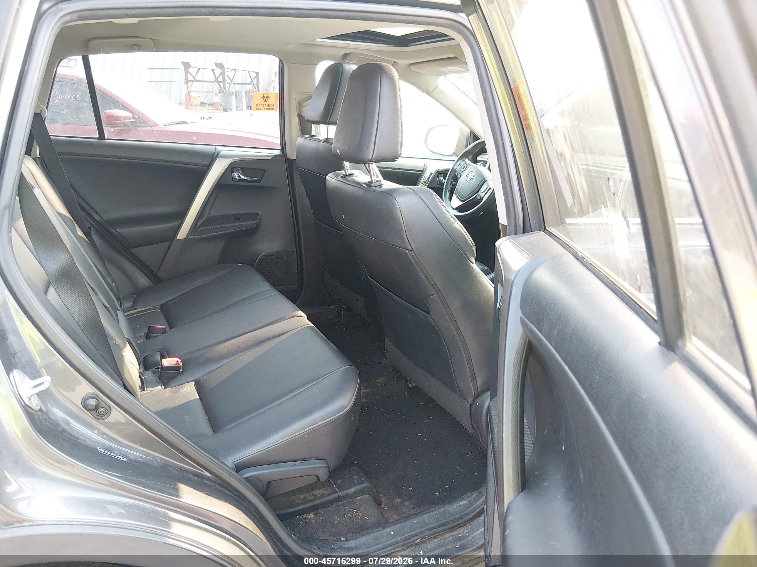2013 Toyota Rav4 Limited Серый vin: 2T3DFREV7DW094730