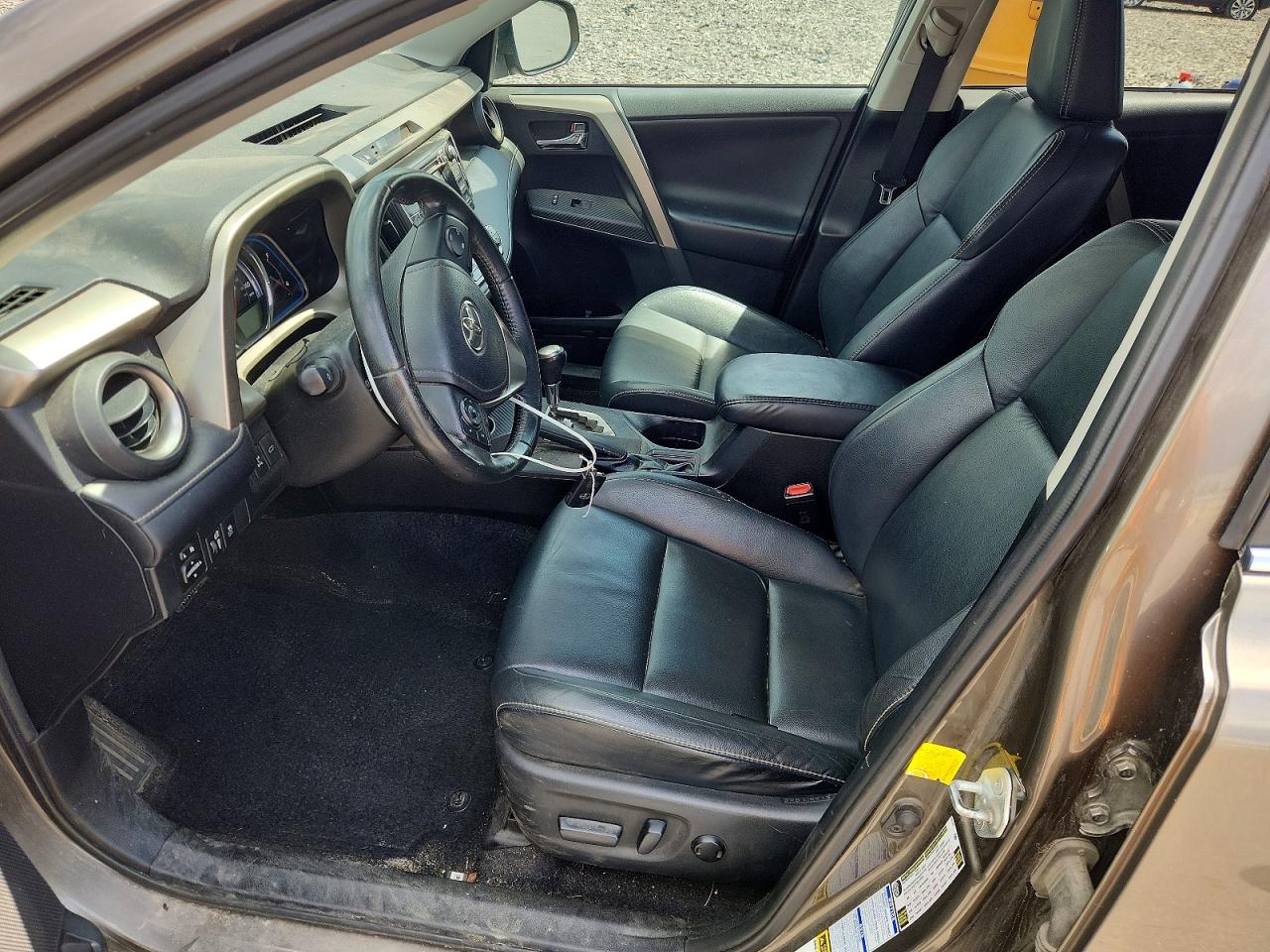 2013 Toyota Rav4 Limited Brown vin: 2T3DFREV7DW124227