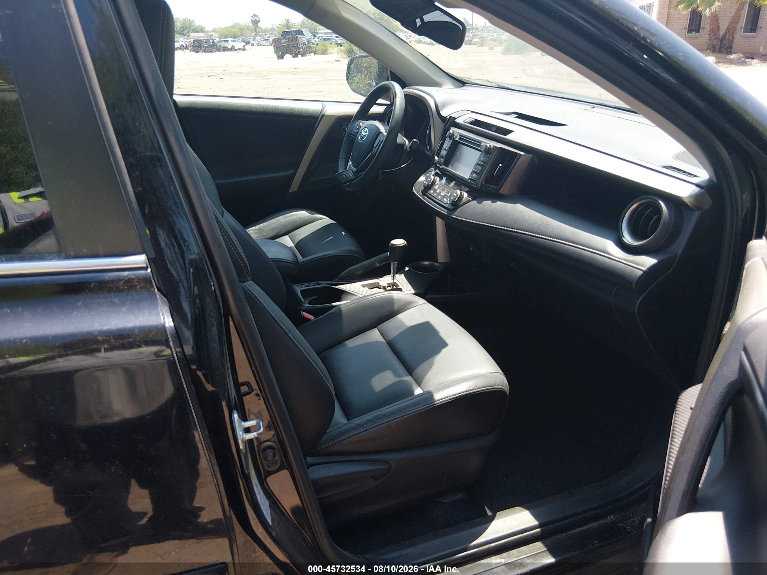 2014 Toyota Rav4 Limited Черный vin: 2T3DFREV7EW147850
