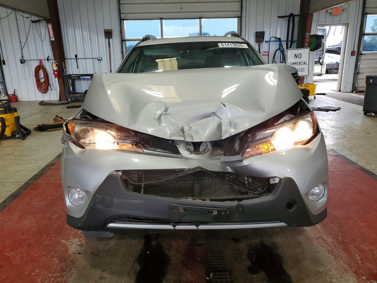 2014 Toyota Rav4 Limited Silver vin: 2T3DFREV7EW193789
