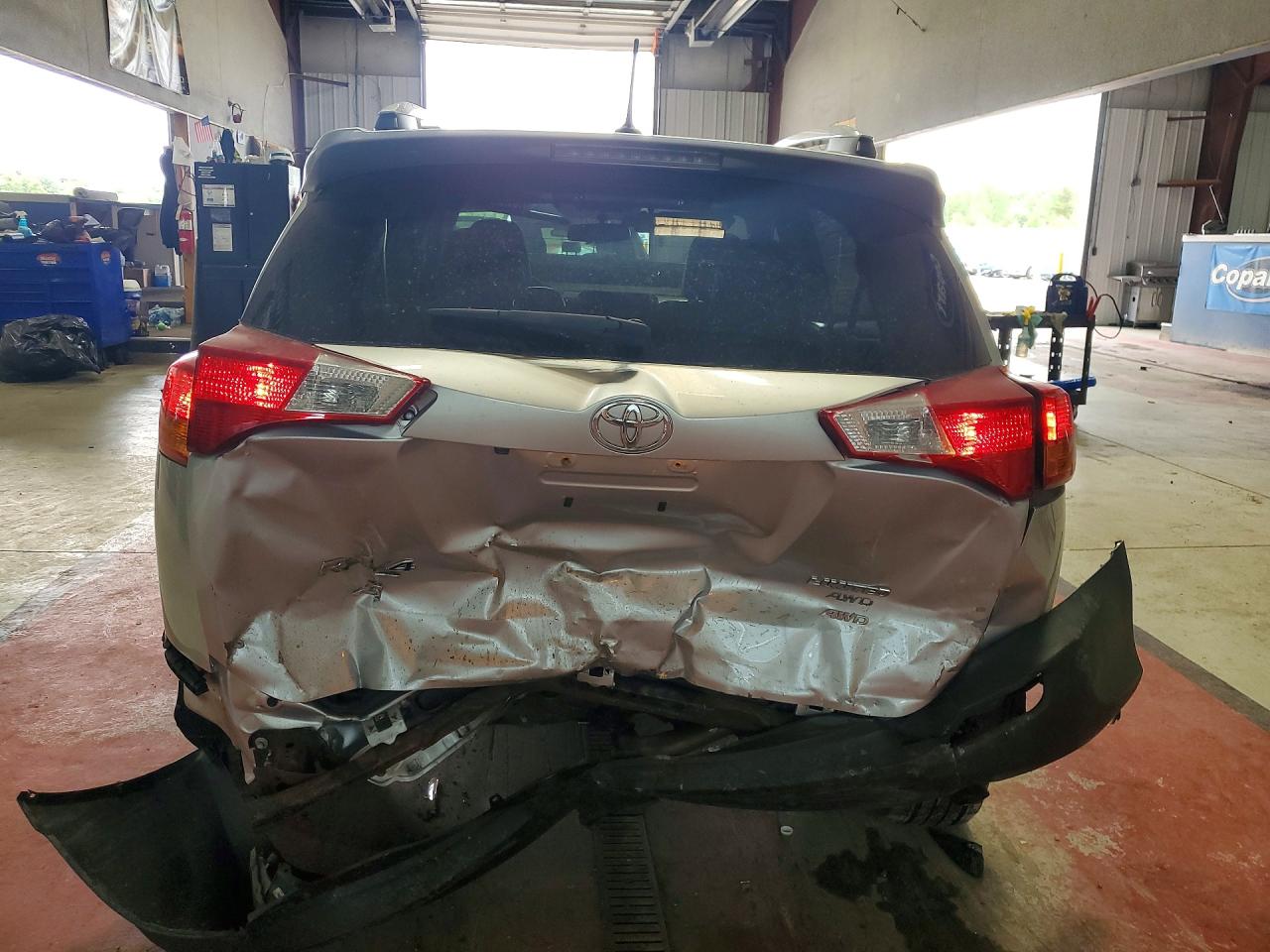 2014 Toyota Rav4 Limited Silver vin: 2T3DFREV7EW193789