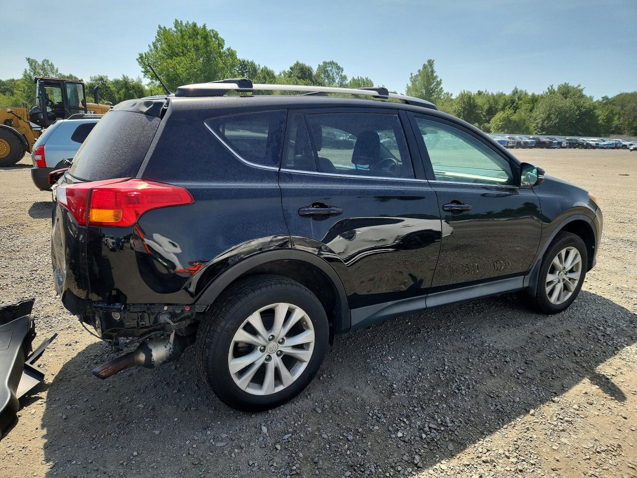 2014 Toyota Rav4 Limited Black vin: 2T3DFREV7EW198071