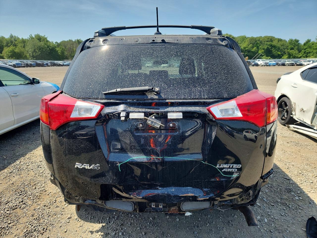 2014 Toyota Rav4 Limited Black vin: 2T3DFREV7EW198071