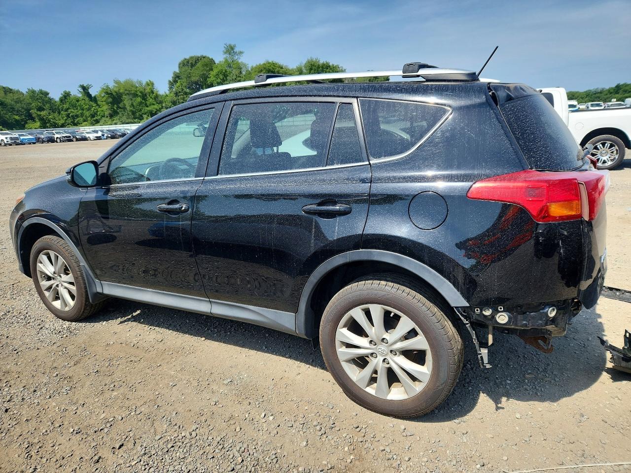 2014 Toyota Rav4 Limited Black vin: 2T3DFREV7EW198071
