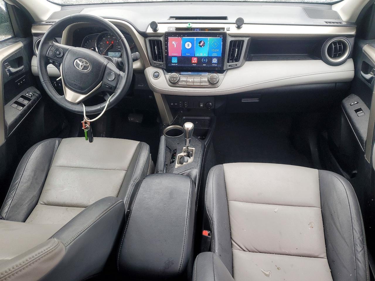 2014 Toyota Rav4 Limited White vin: 2T3DFREV7EW202992