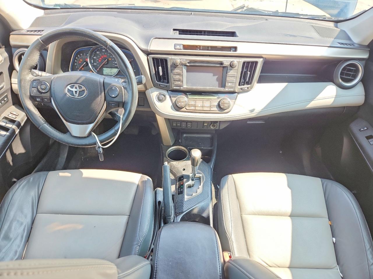 2014 Toyota Rav4 Limited Blue vin: 2T3DFREV7EW214303