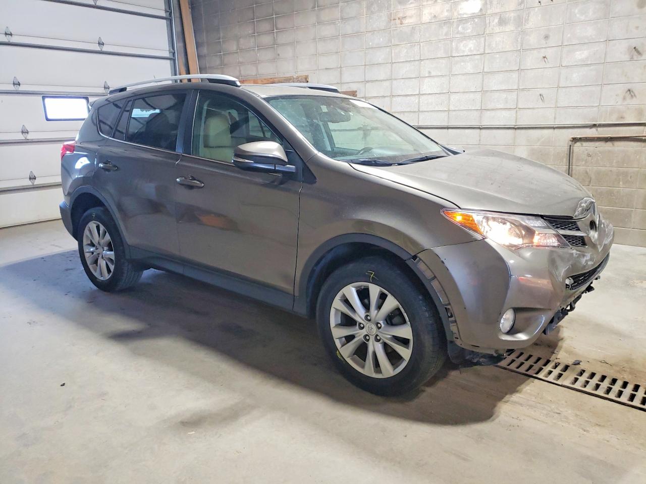 2014 Toyota Rav4 Limited Brown vin: 2T3DFREV7EW218206