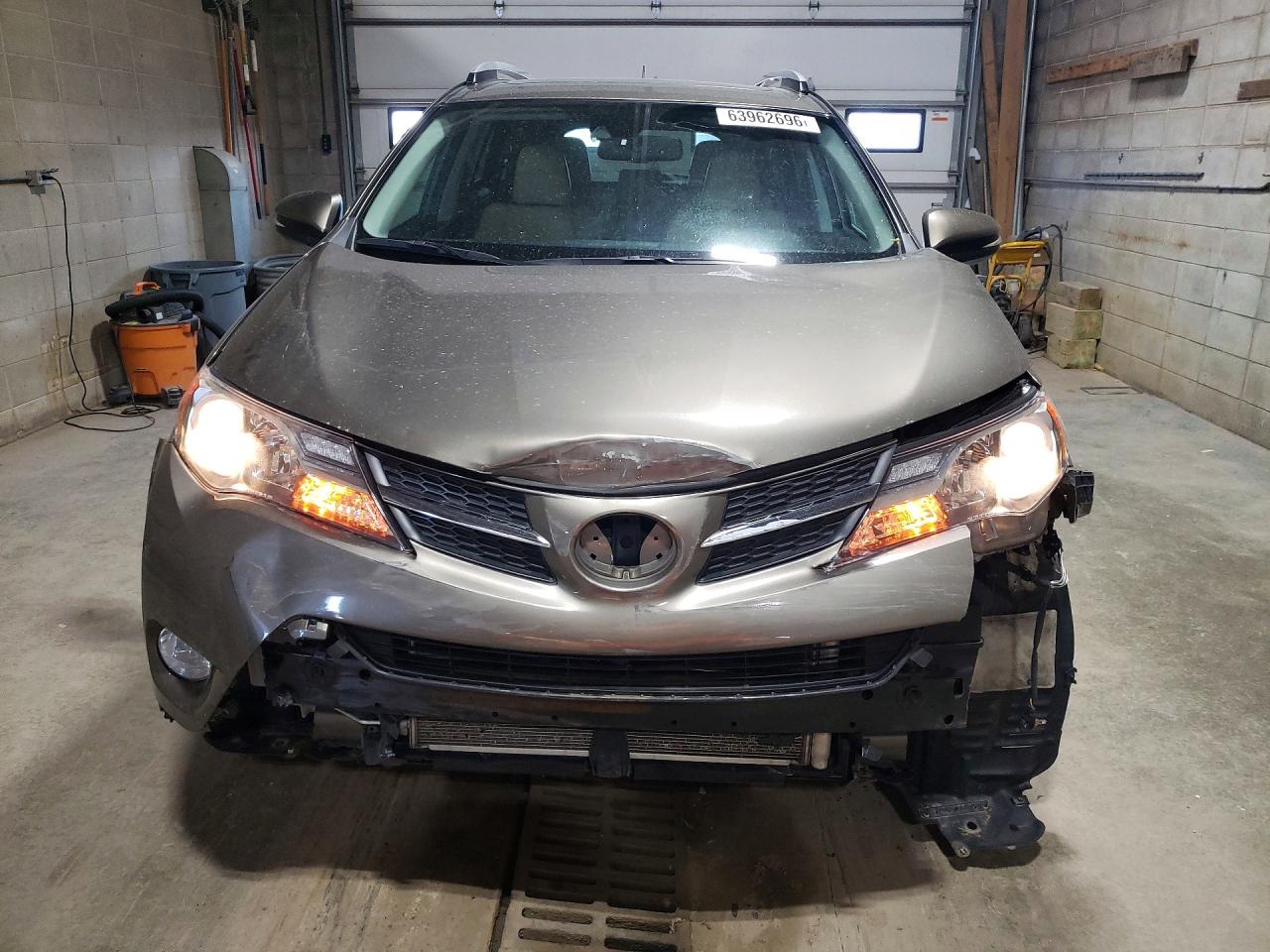 2014 Toyota Rav4 Limited Brown vin: 2T3DFREV7EW218206