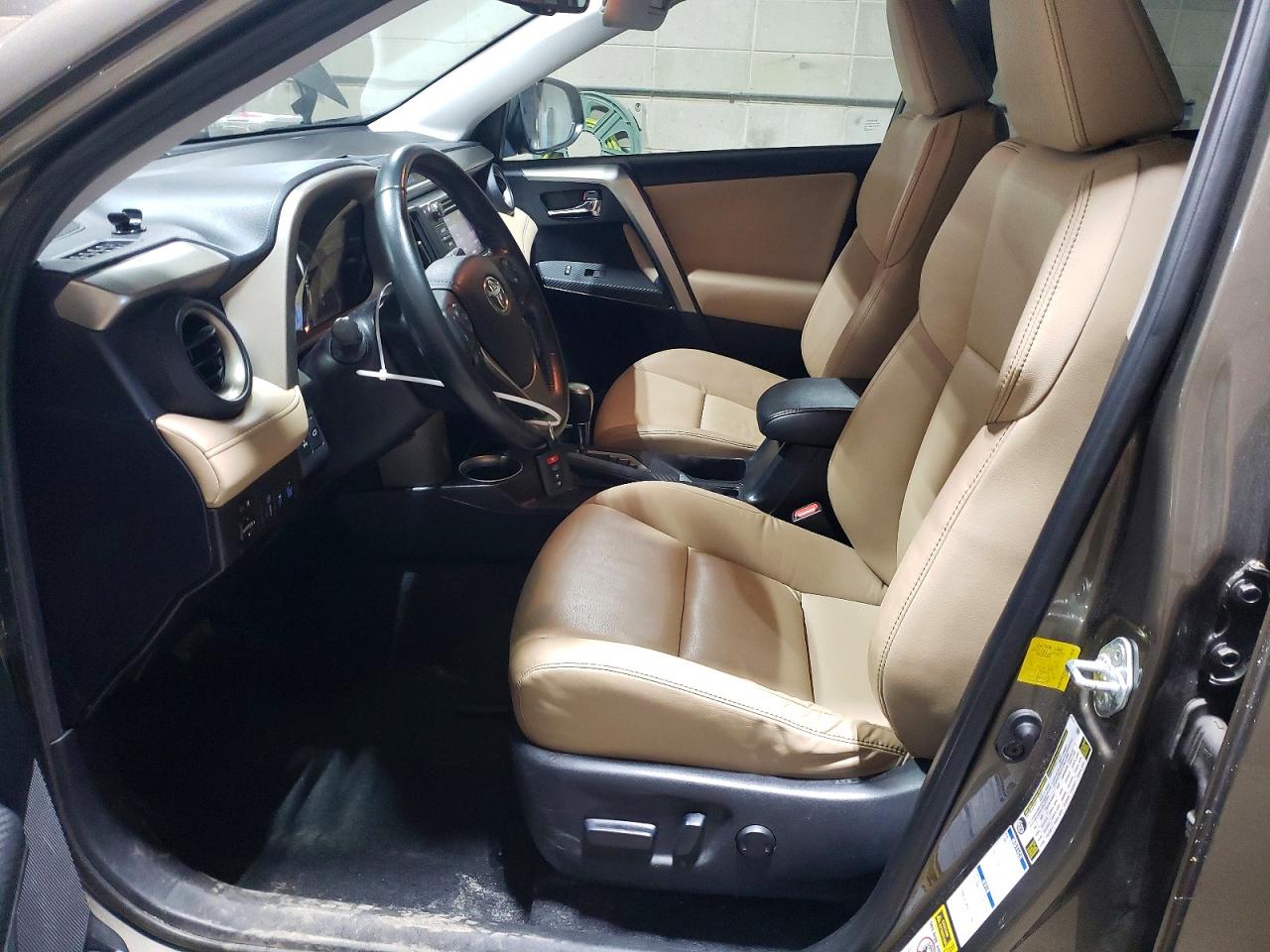2014 Toyota Rav4 Limited Brown vin: 2T3DFREV7EW218206