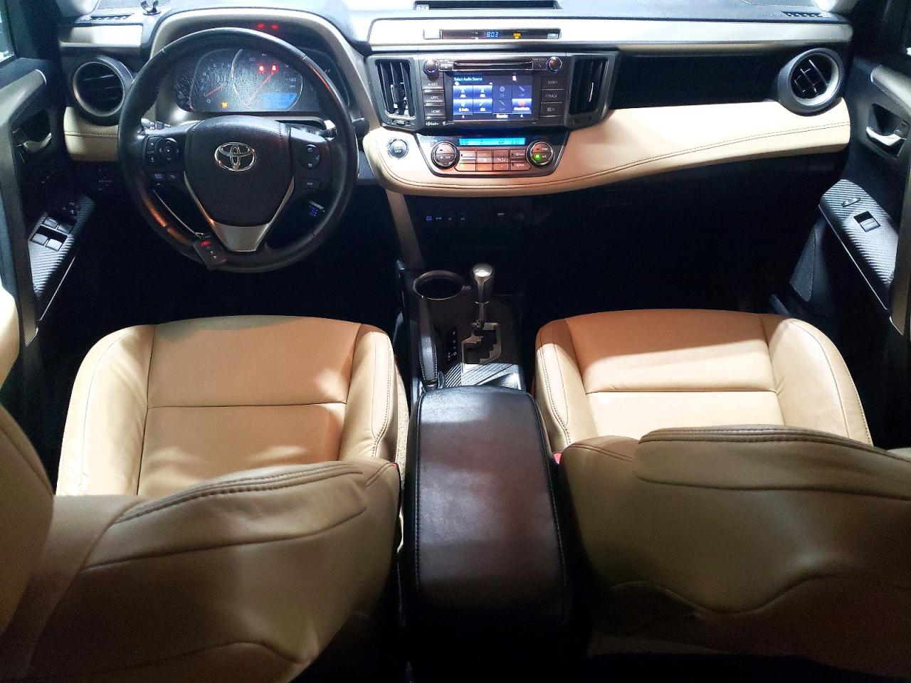 2014 Toyota Rav4 Limited Brown vin: 2T3DFREV7EW218206