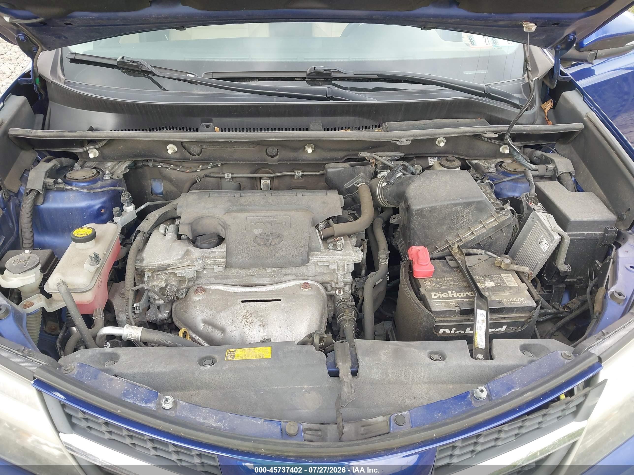2015 Toyota Rav4 Limited Blue vin: 2T3DFREV7FW286135