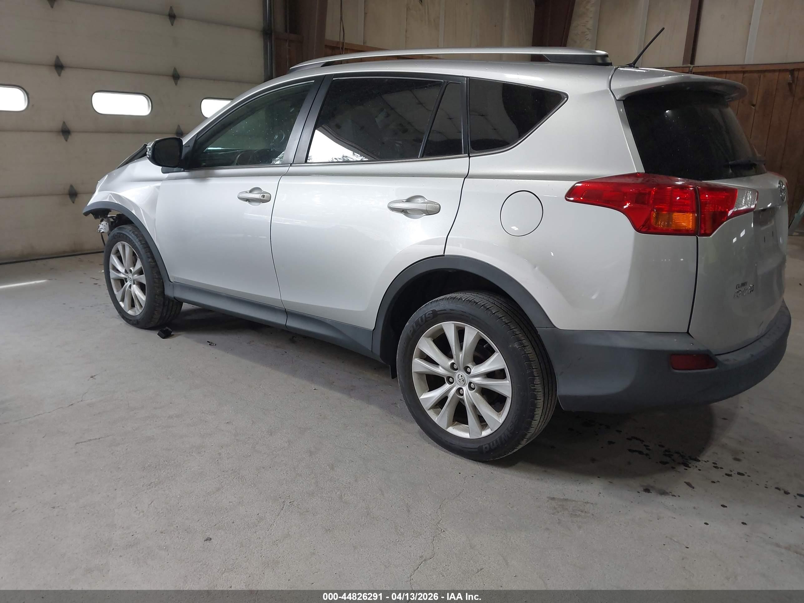 2015 Toyota Rav4 Limited Серый vin: 2T3DFREV7FW289035