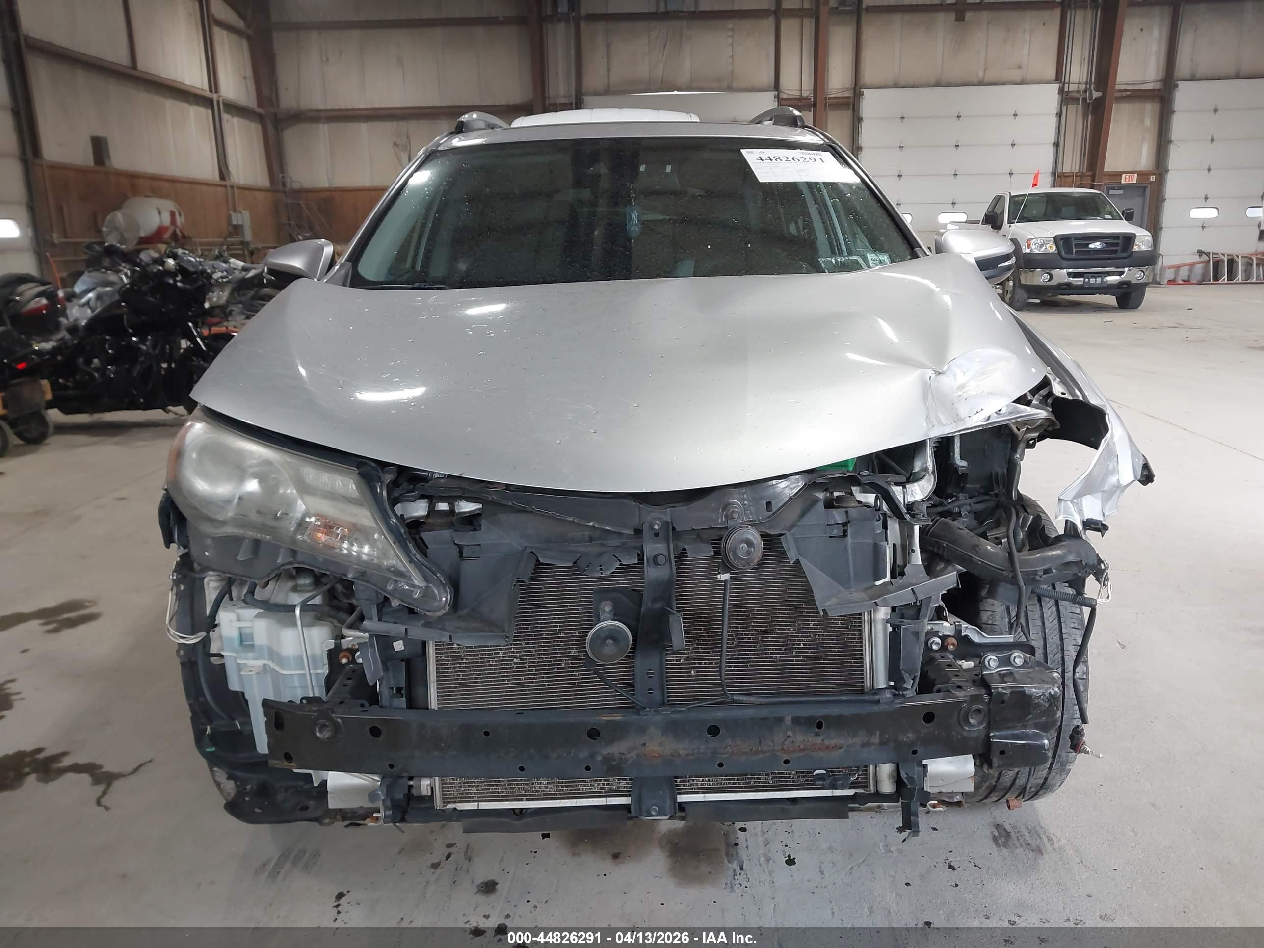 2015 Toyota Rav4 Limited Серый vin: 2T3DFREV7FW289035