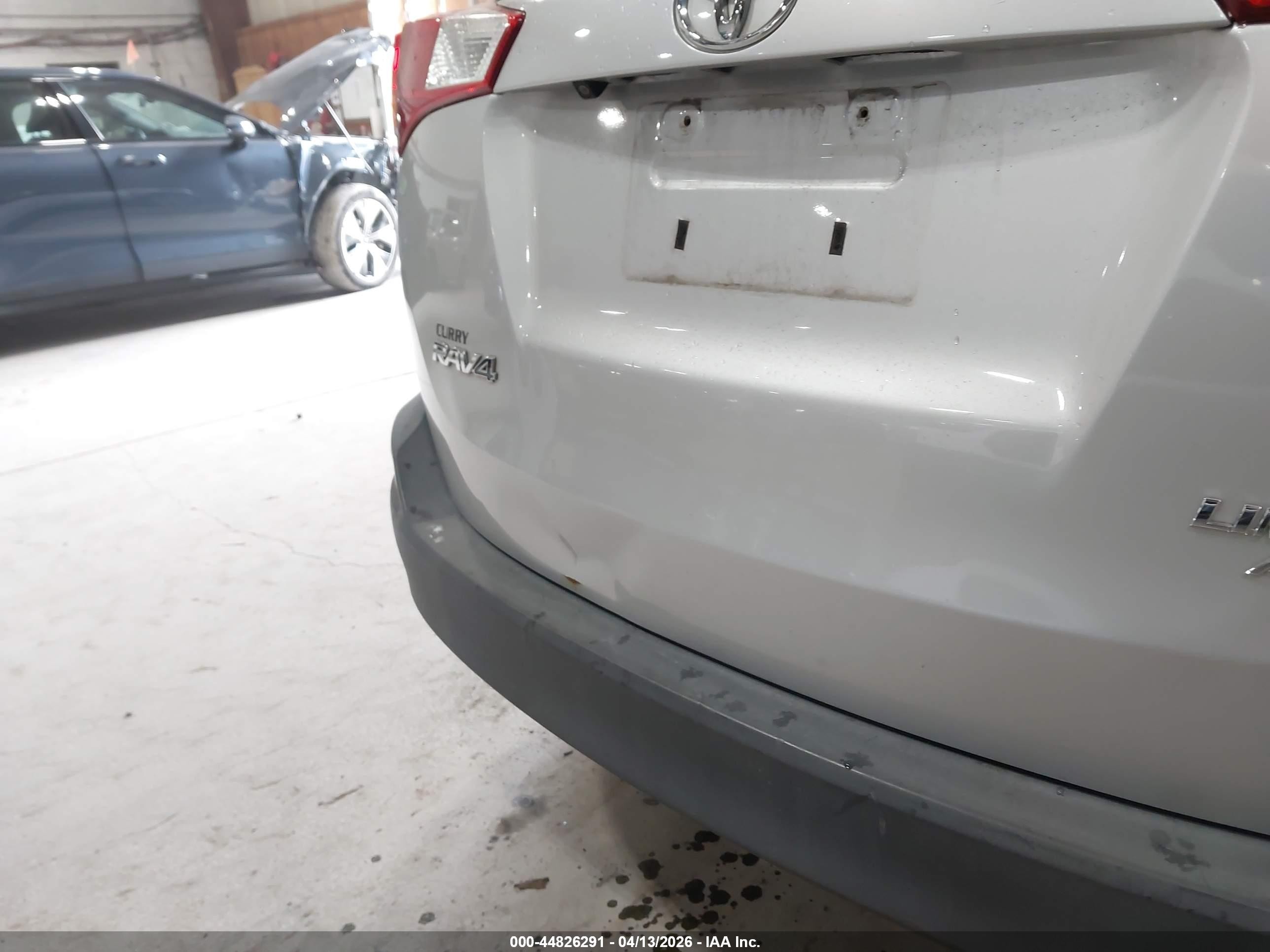 2015 Toyota Rav4 Limited Серый vin: 2T3DFREV7FW289035