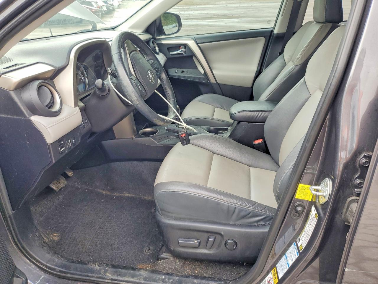 2015 Toyota Rav4 Limited Gray vin: 2T3DFREV7FW328724