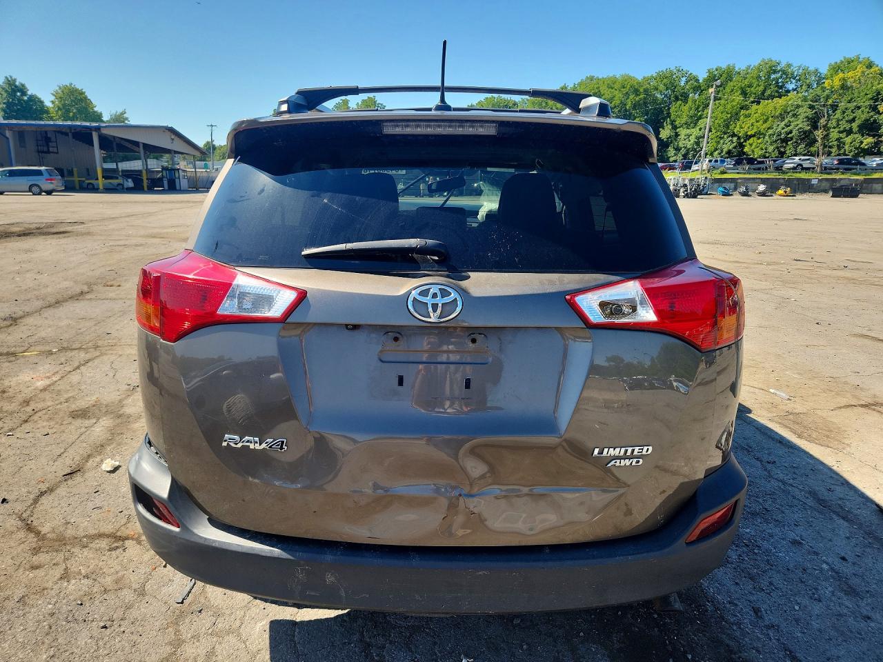 2015 Toyota Rav4 Limited Brown vin: 2T3DFREV7FW338914