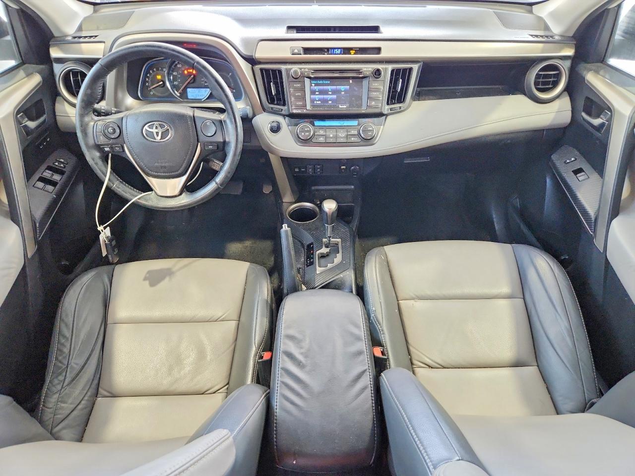 2015 Toyota Rav4 Limited Белый vin: 2T3DFREV7FW348228